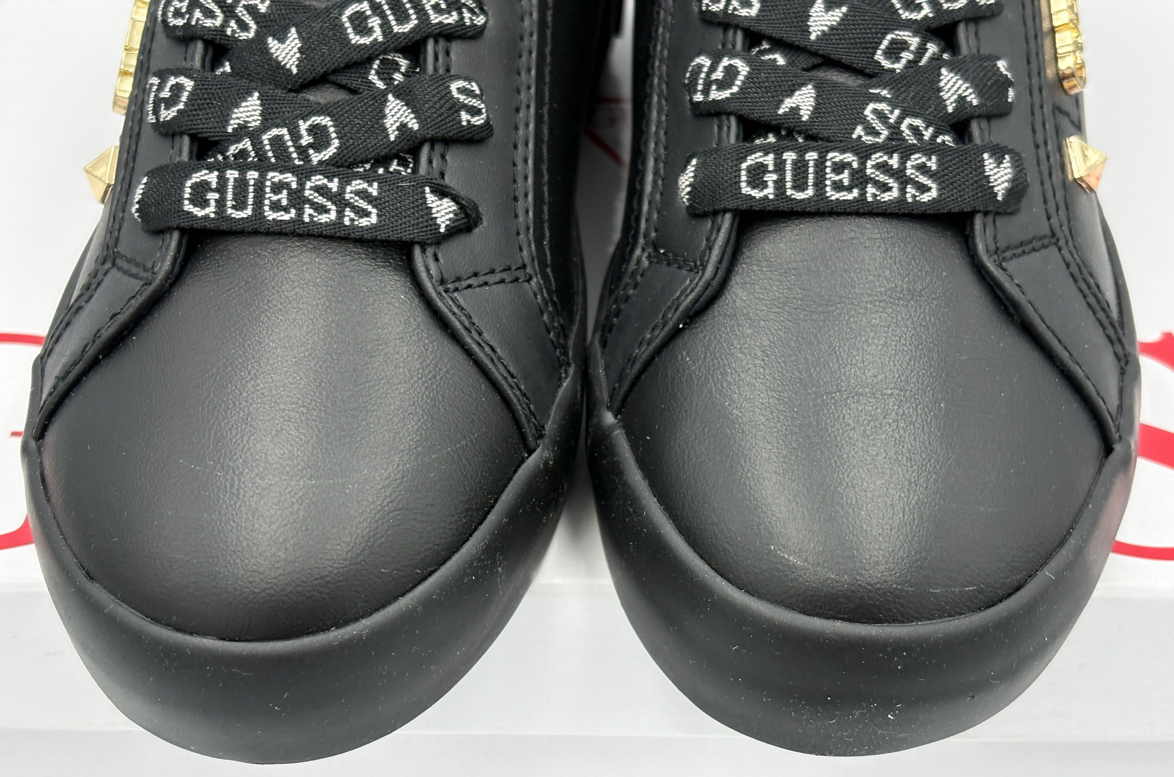 ‼️ Nowe oryginalne sneakersy GUESS trampki 36 czarne Noir Puxly AZ 210