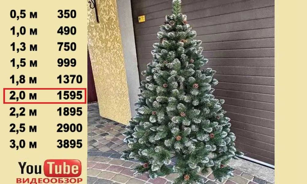 ‼️ Искусственная елка с шишками  зеленая, ель,  елочка новогодняя.Дроп