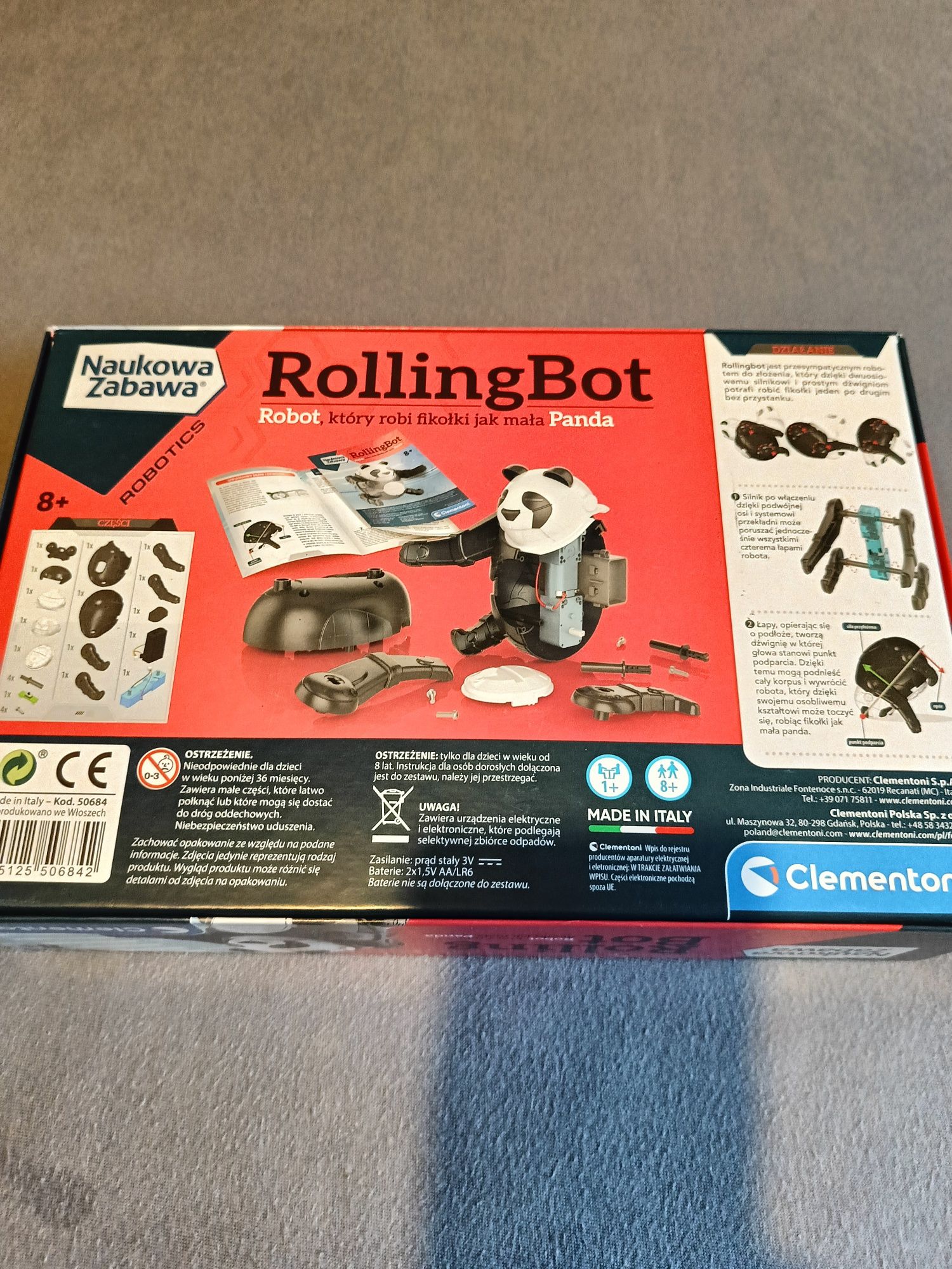 Rolling Bot robot panda
