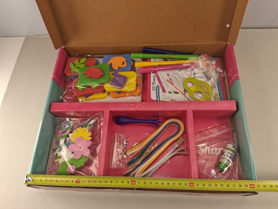 N174 Zestaw Kreatywny DIY Fabulous Craft Kit 20 Działań Nowy