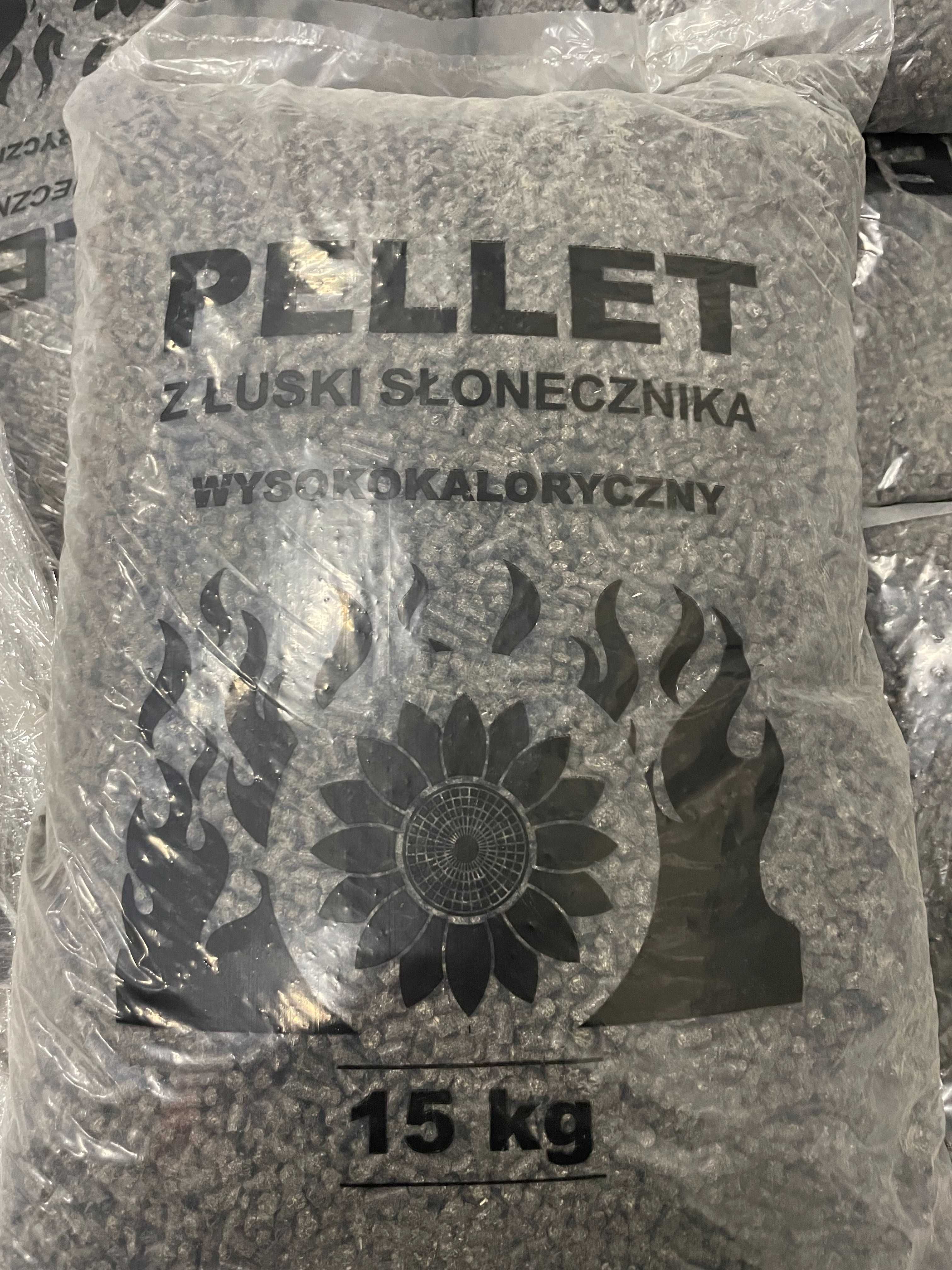 Pellet z łuski słonecznika!