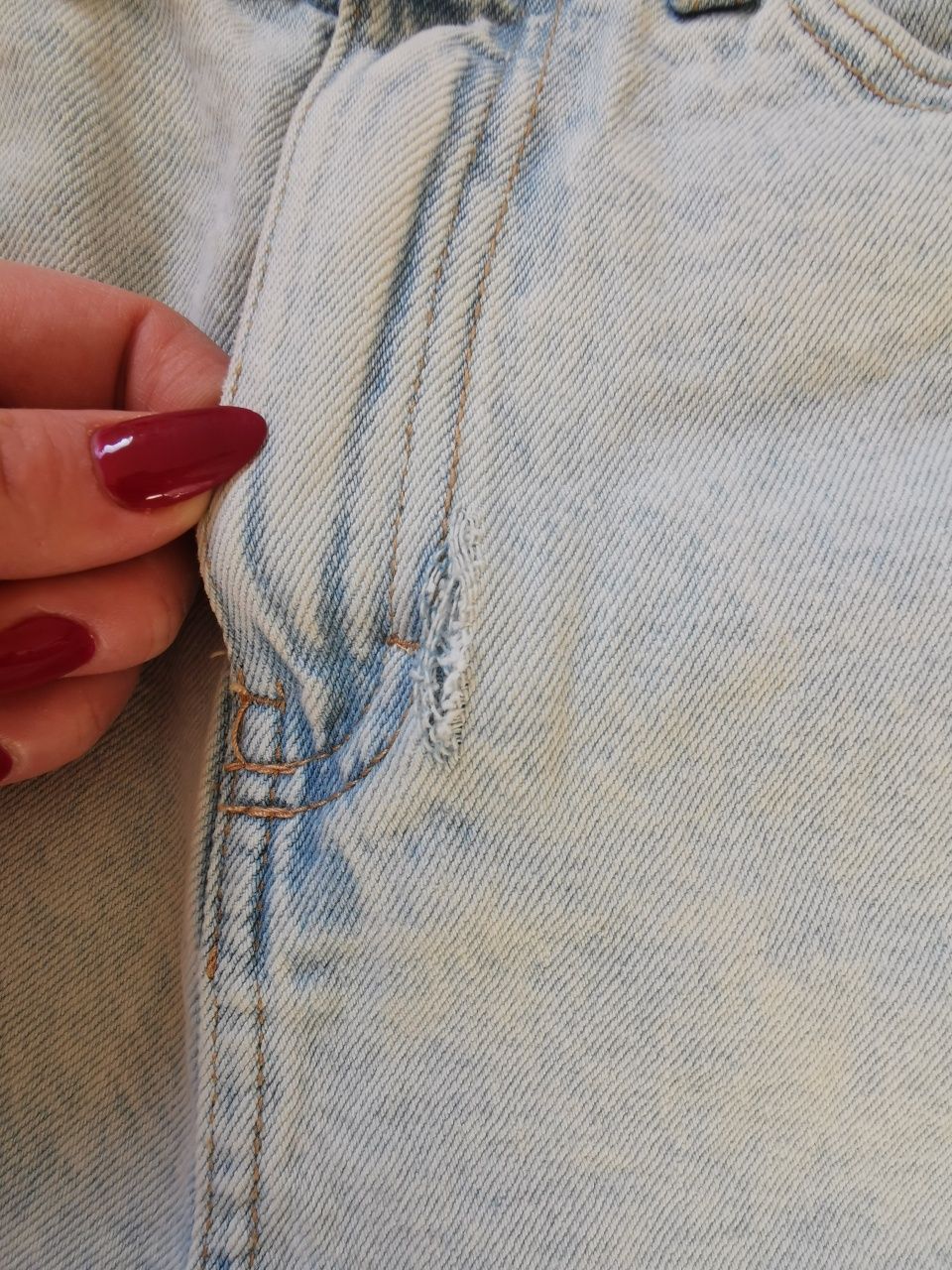 Spodenki jeansowe 38