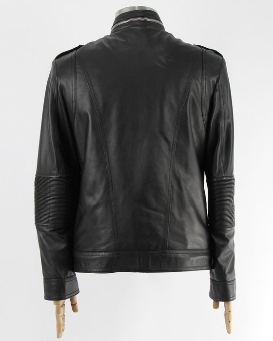 IANNALFO & SGARIGLIA чоловіча чорна шкіряна куртка. Оригінал. (50)