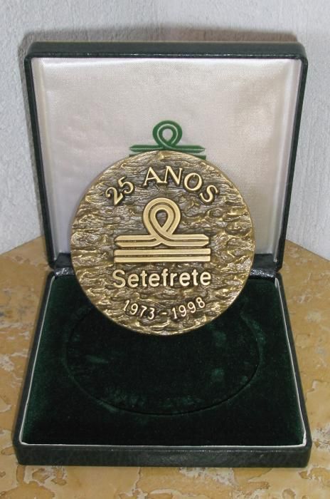 Medalha em Bronze "Setefrete"- Comemoração dos 25 anos