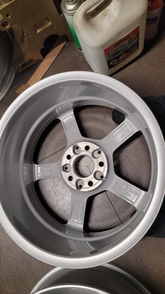 Felgi aluminiowe Oryginalne Mercedes A B C klasa 17" 5x112 z czujnikam