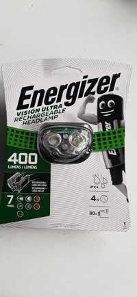 Latarka czołowa Energizer 400 lumen ładowana