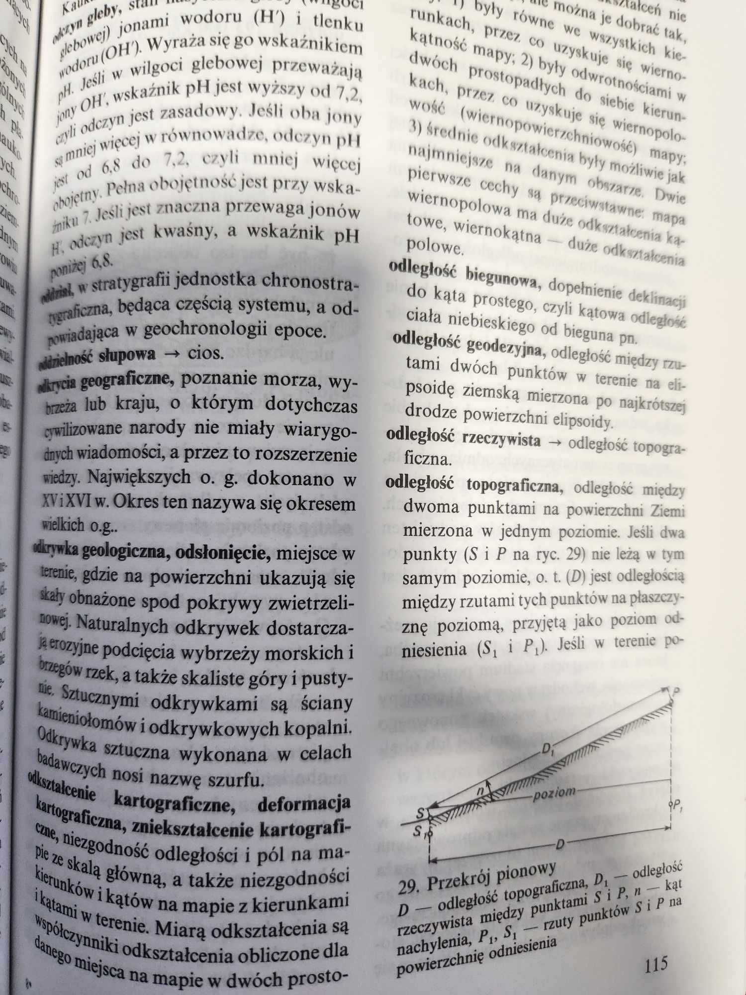 Słownik szkolny Terminy geograficzne Jan Flis 1997