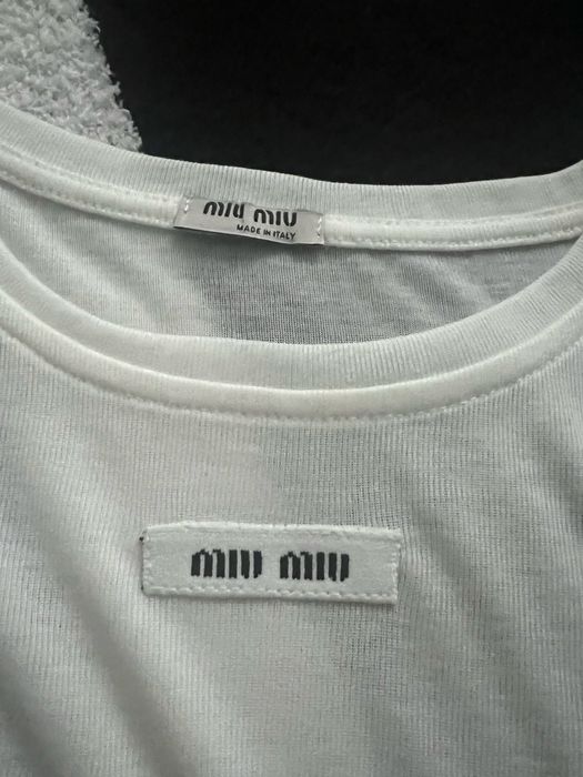 Bluzka miu miu longsleeve