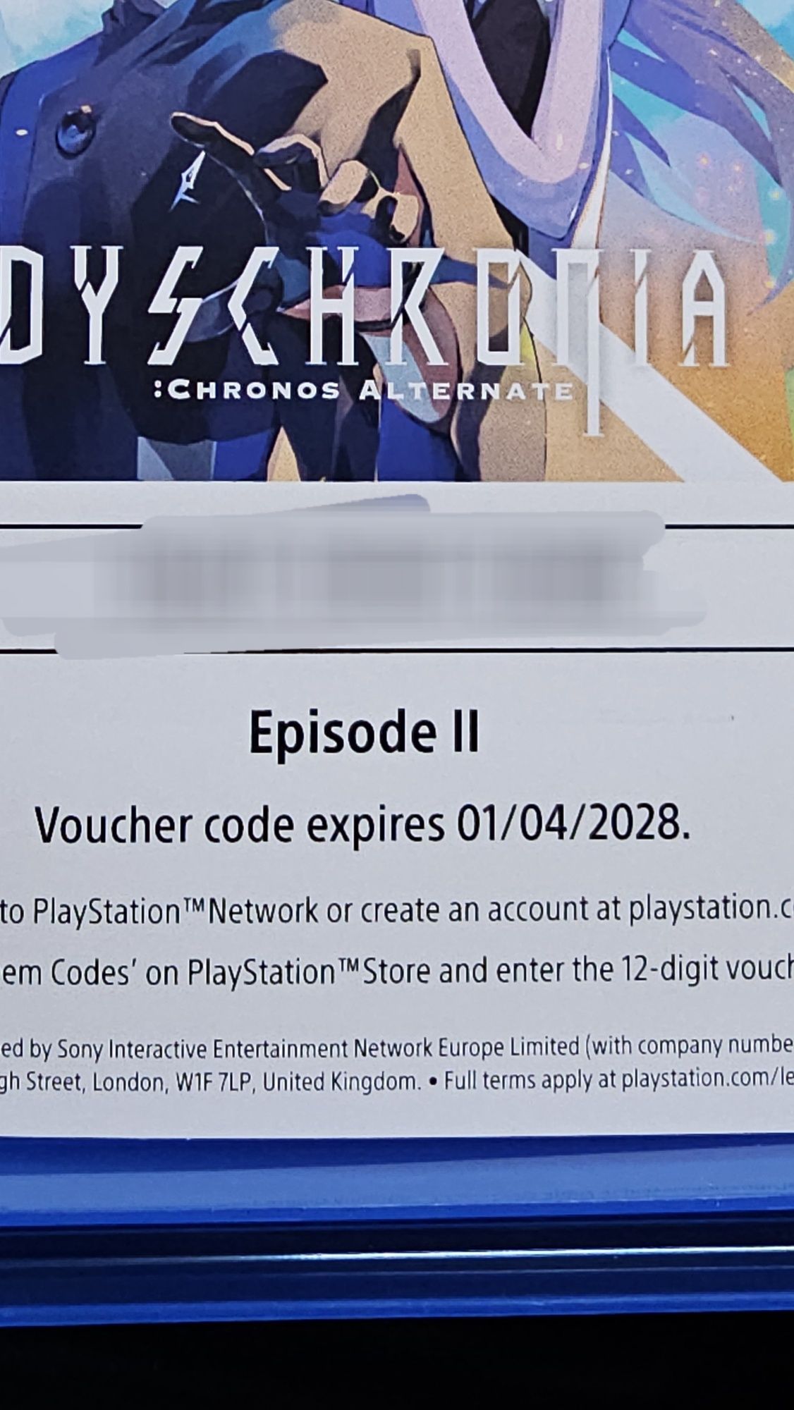 Dyschronia Chronos Alternate I II III PSVR2 VR2 PS5 PlayStation 5