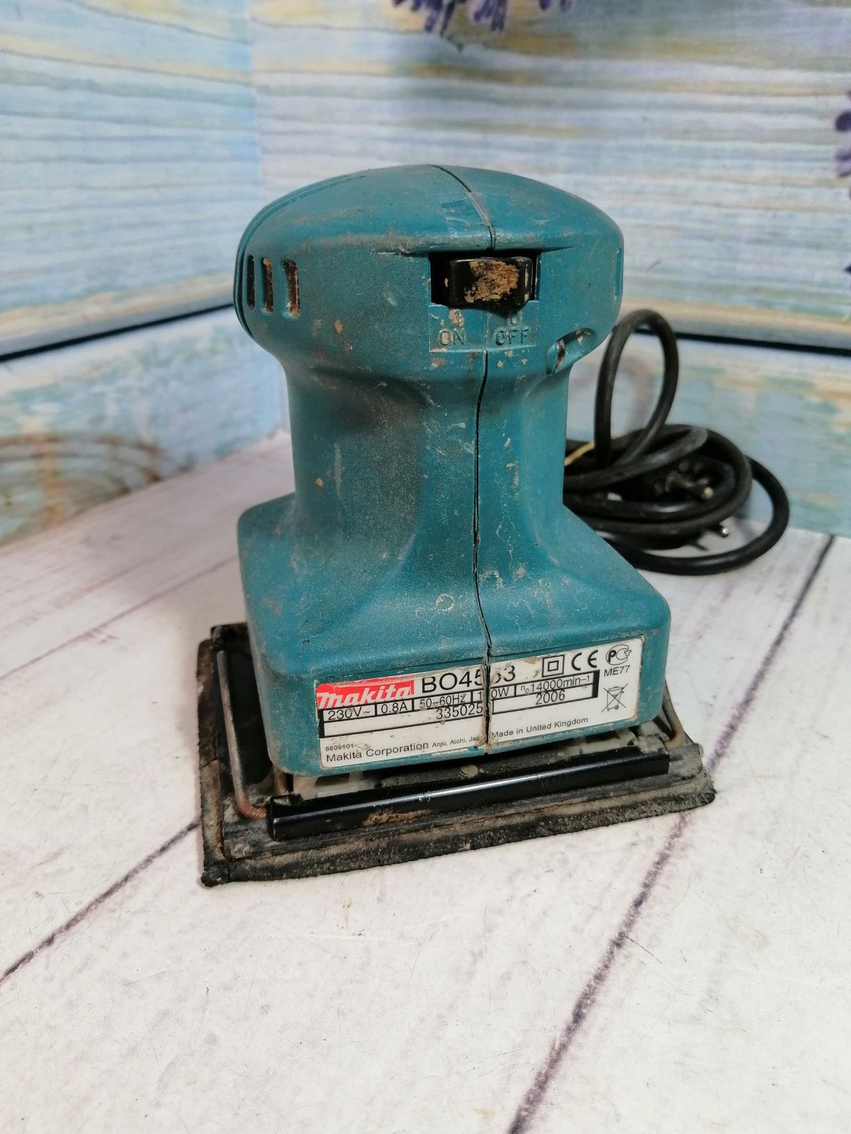 Шлифмашина Makita bo4552, 200w