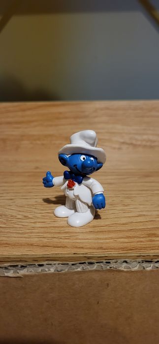 Schleich smerf pan młody figurka unikat wycofany 1991