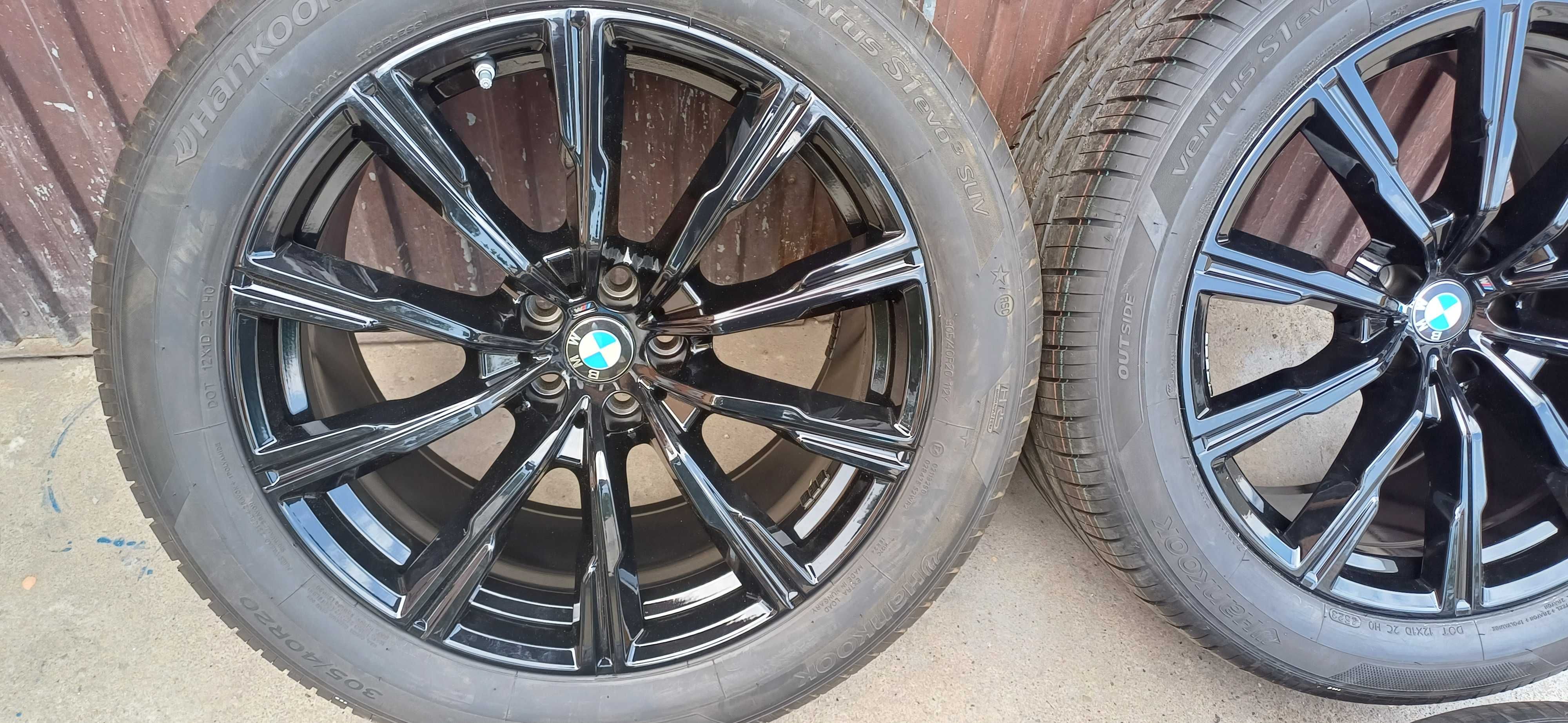 Kola 20" bmw x5 g05 x6 g06 m-pakiet szeroki tył lato black wz740