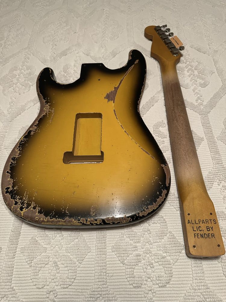 Heavy relic stratocaster (MJT+allparts+seymour duncan)