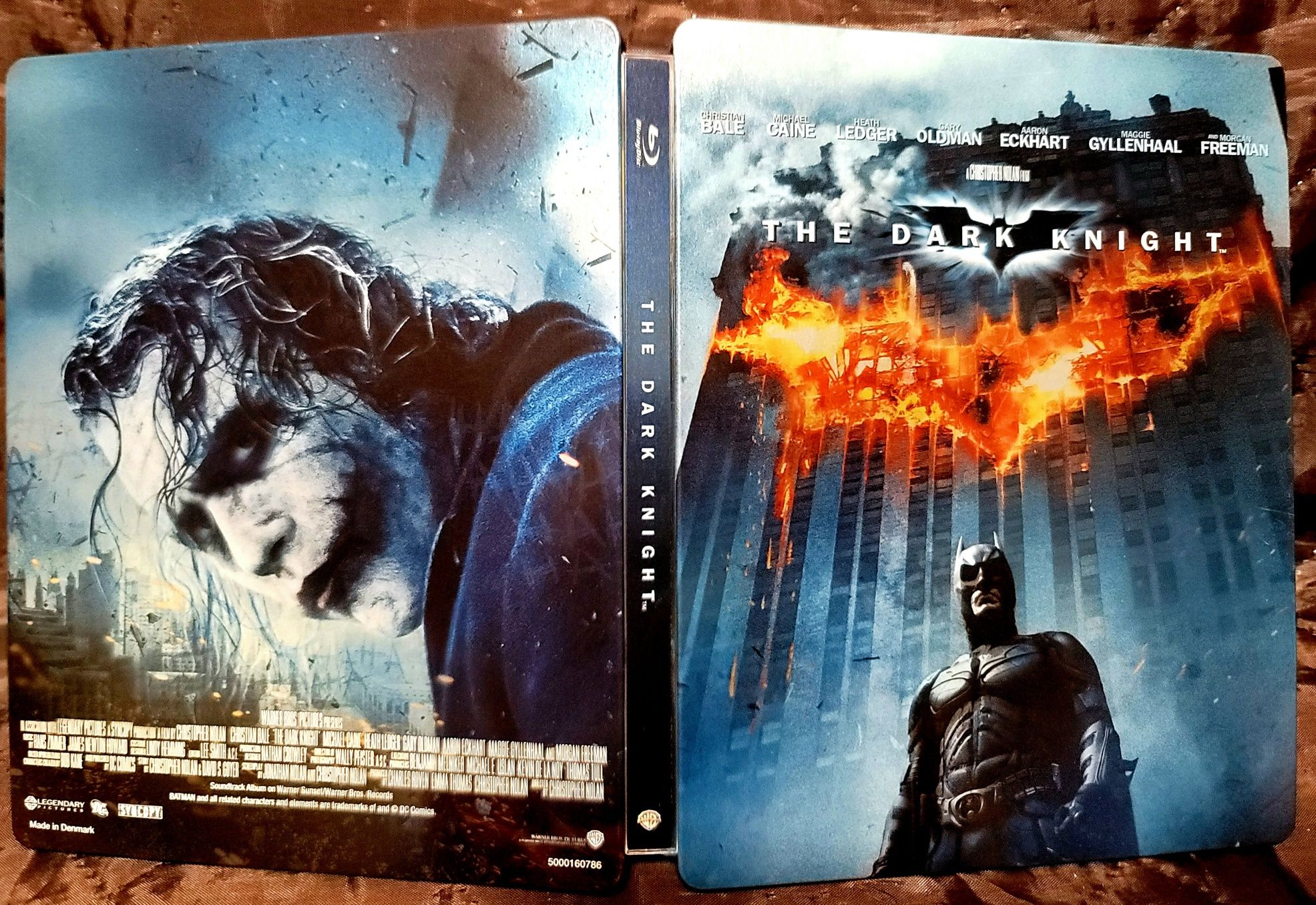 Фильмы по вселенной Бэтмен (Batman) в Steelbook Blu Ray