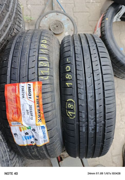 Nowe opony letnie 205/65/15 Firemax 2 sztuki 24r