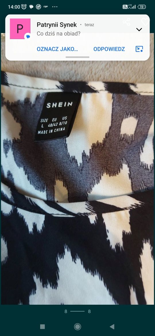 Tunika Może być ciążowa l/xl