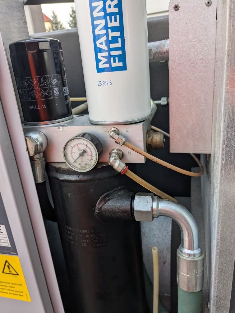 Kompresor sprężarka śrubowa Creemers 4kW nowy stopień śrubowy!
