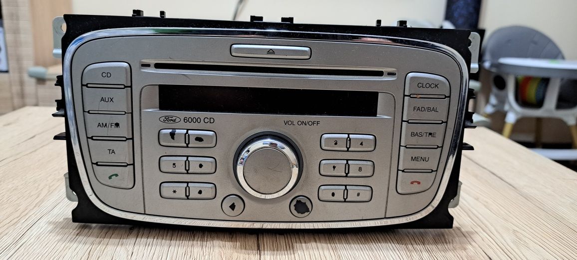 Ford Focus mk2 Radio CD 6000CD z kodem dostępu