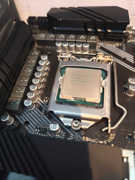 Płyta Gigabyte Z390 Gaming X + Intel i5‑9400 LGA1151 DDR4 sprawne