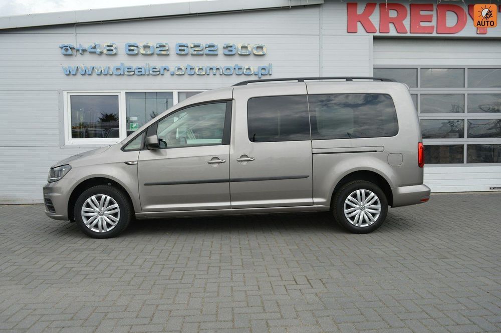 Volkswagen Caddy 2.0 TDI LONG 100% bezwypadkowy 2xBoczne drzwi Bluetooth