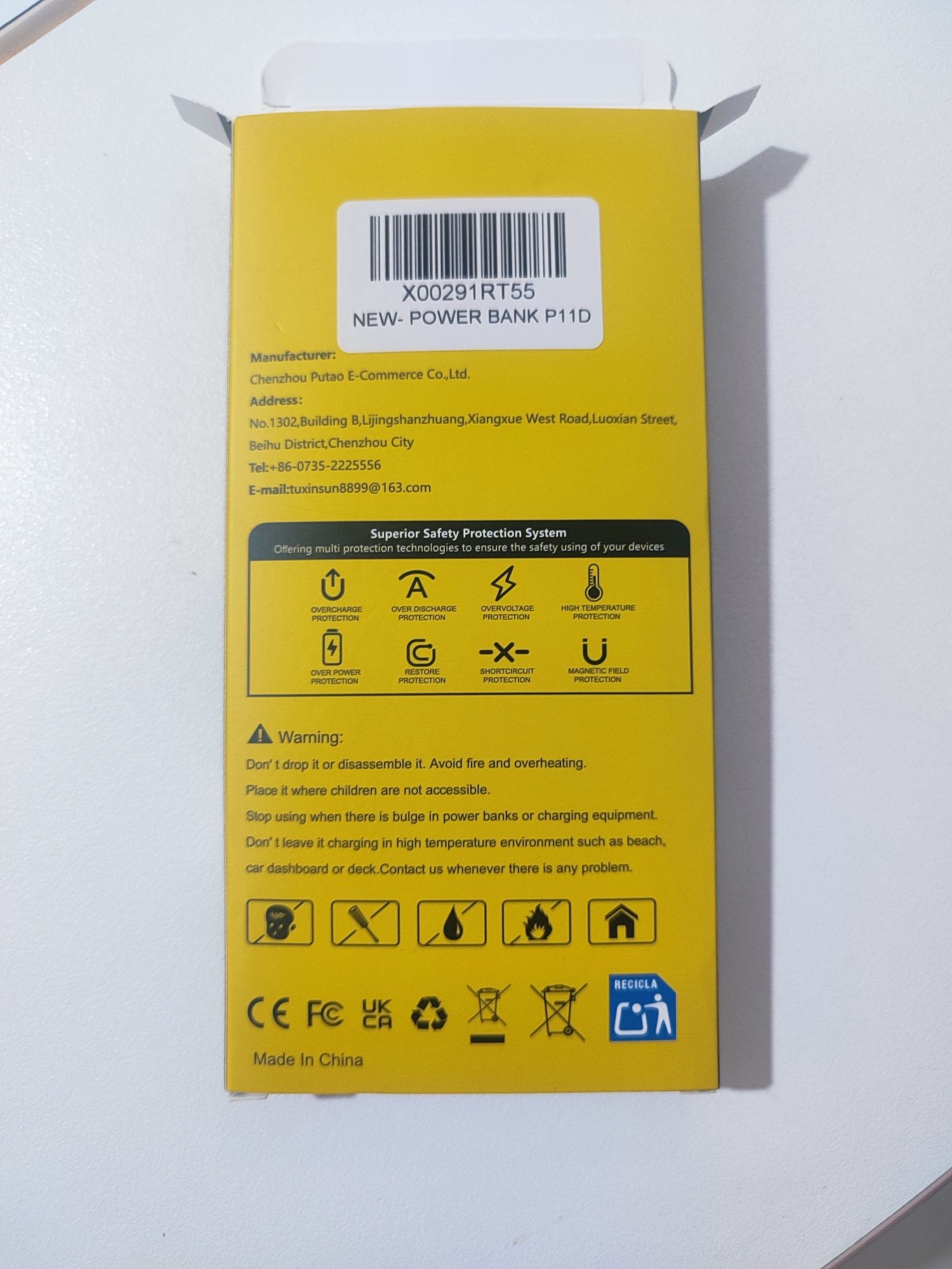 Power bank 20000mah