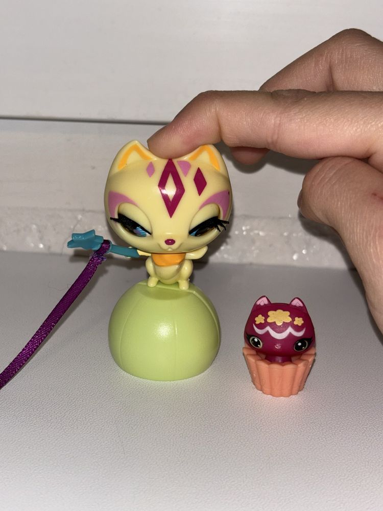LITTLEST PET SHOP cyrk kameleon panda flaming żyrafa angora limuzyna