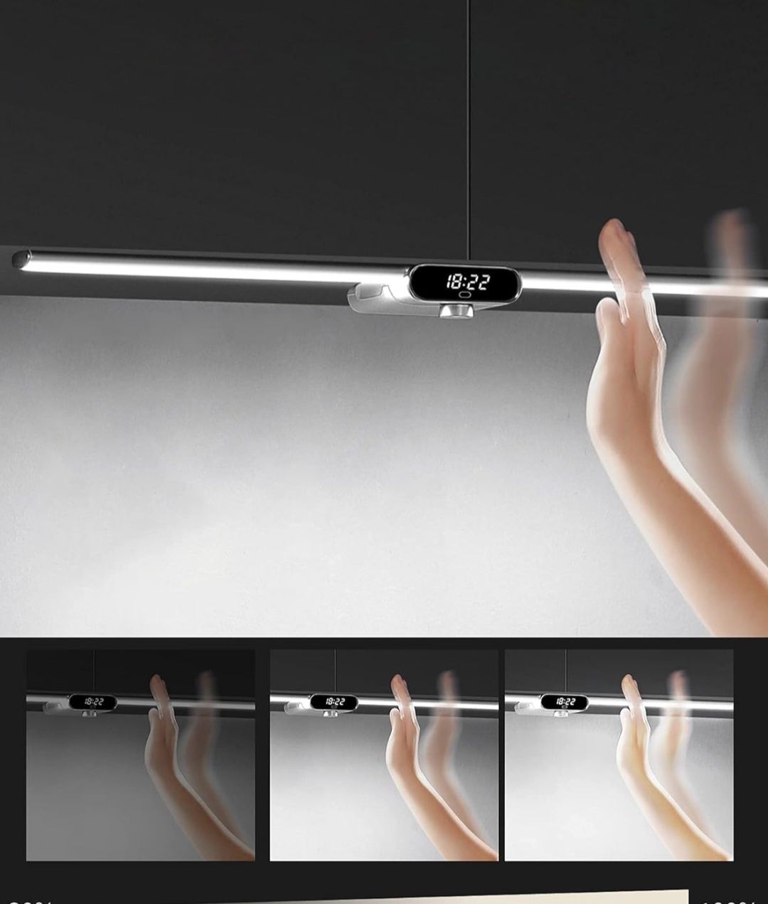 Lampa podszafkowa EZVALO z czujnikiem i timerem