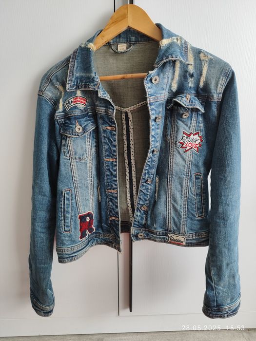 Джинсова щільна куртка