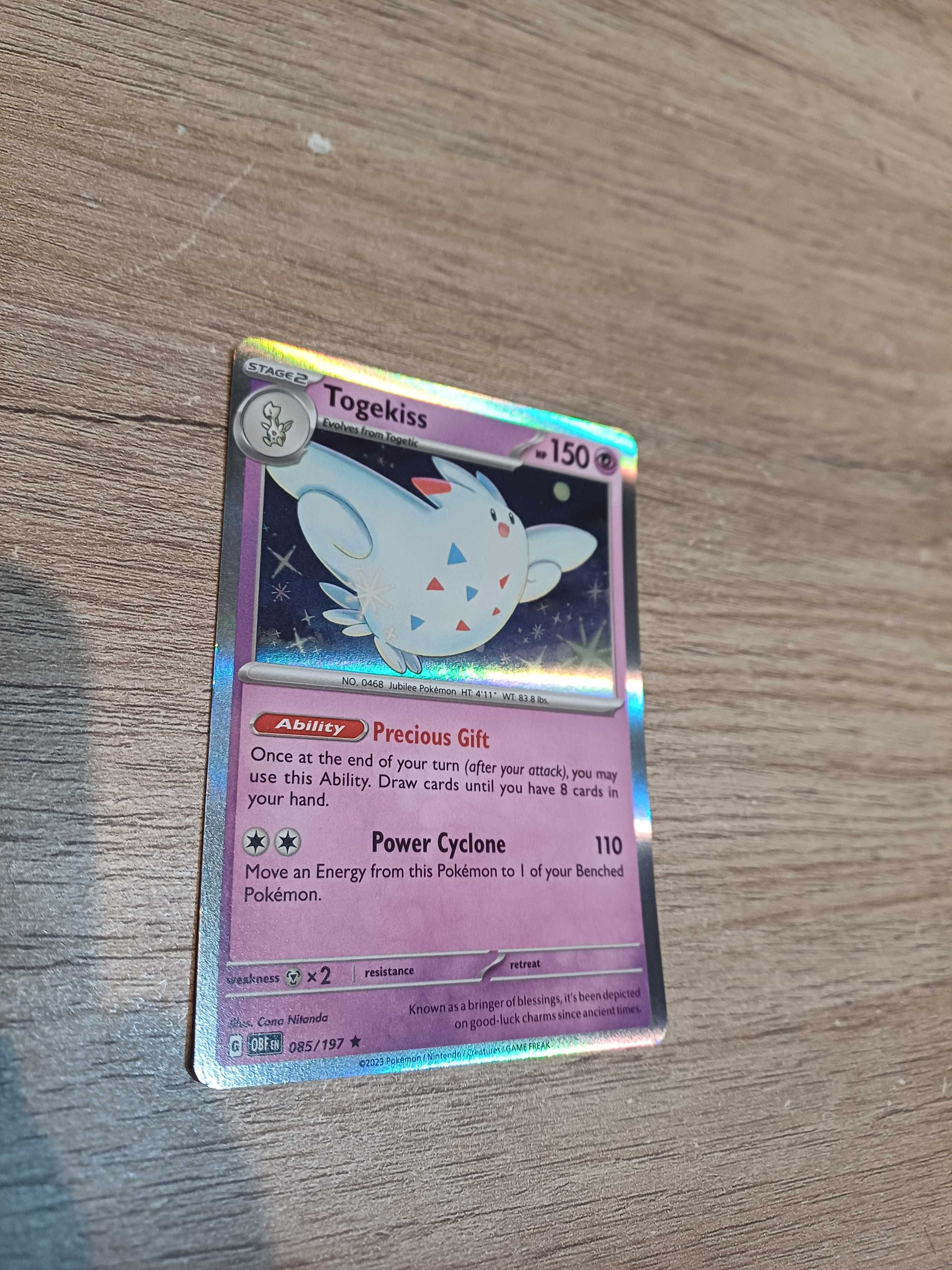 Carta Pokémon Togekiss [Holo] #85