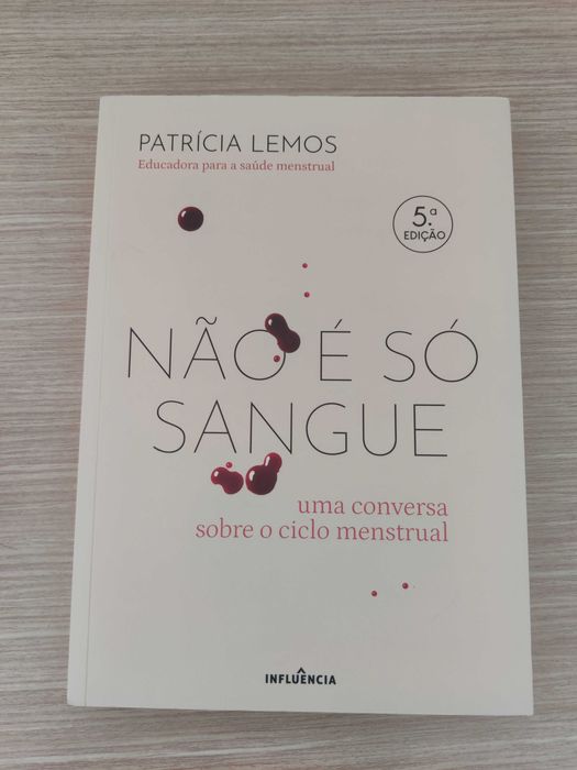Livro "Não é só sangue"