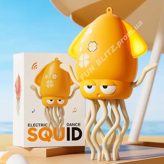 Танцюючий восьминіг / Squid Dance / Іграшка музична / Робот-восьминіг