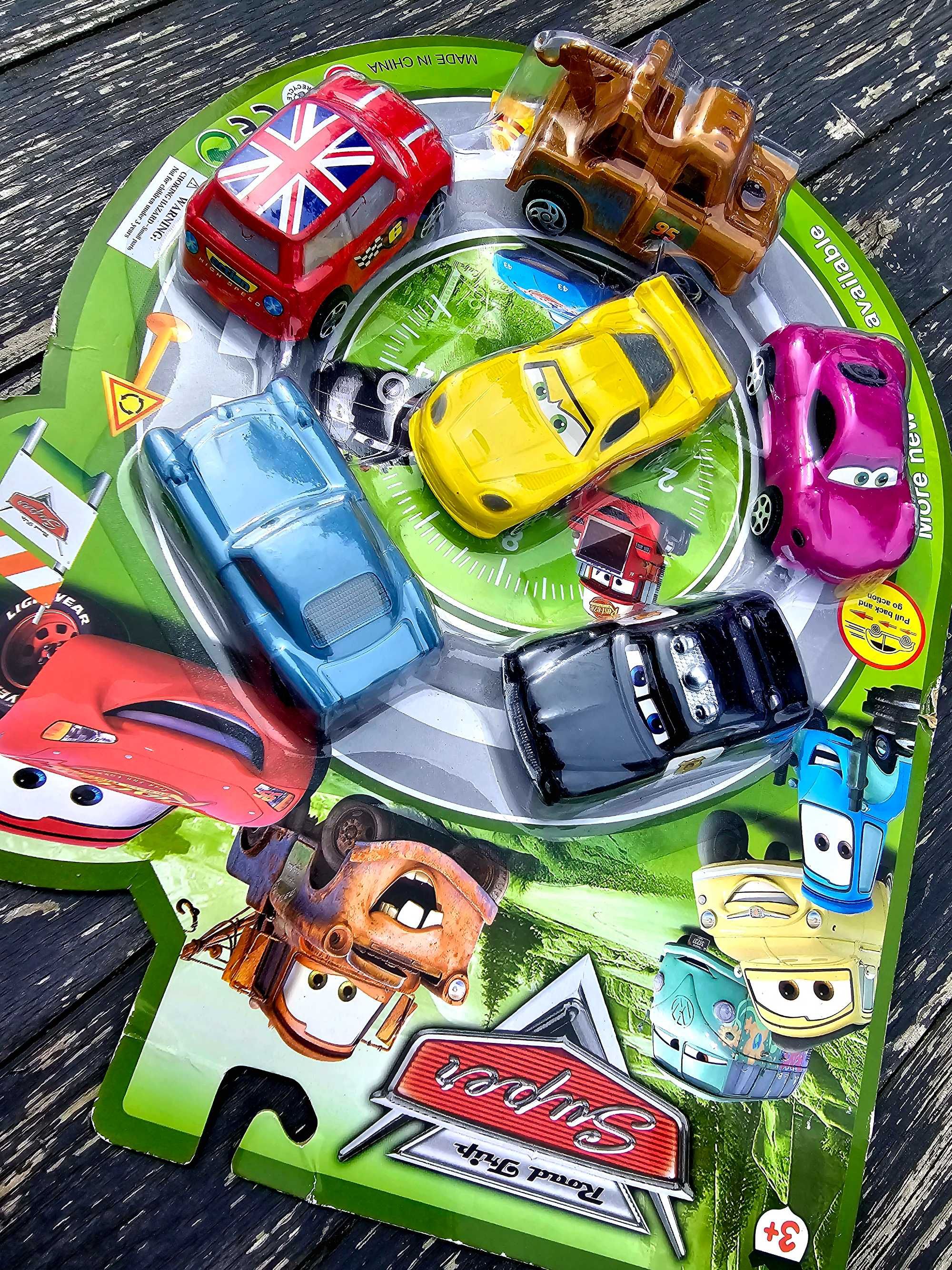 Zestaw aut autek Cars _ nowe samochodziki zabawka