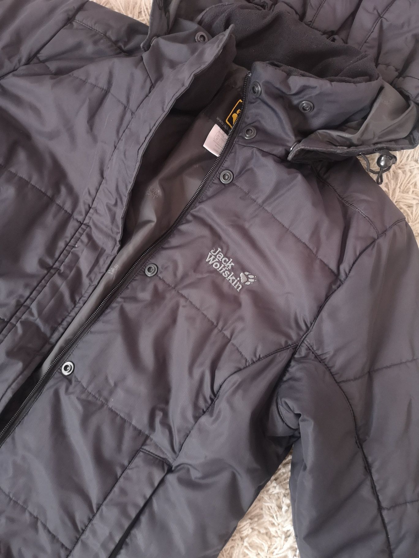 Parka damska kurtka Długa płaszczyk Jack Wolfskin L