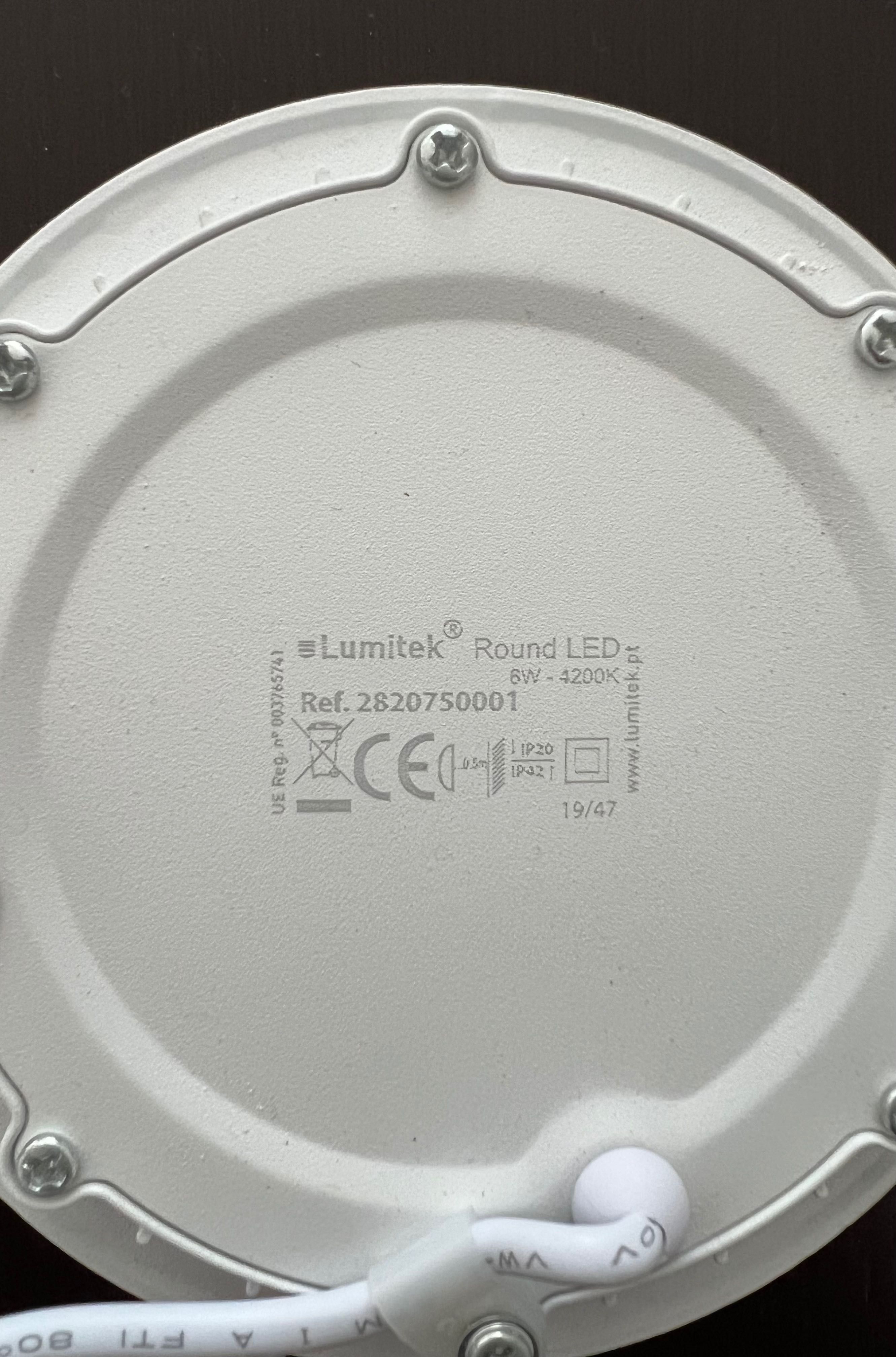 Foco LED Lumitek Redondo 6W 4200K [21 unidades]