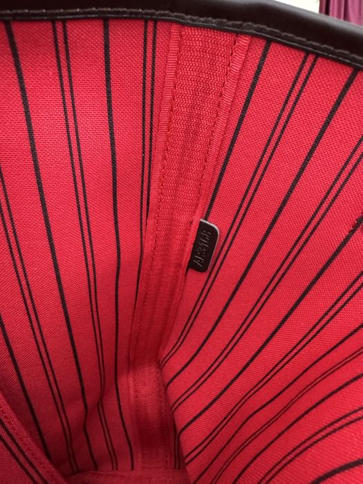 Сумка шопер Louis Vuitton Neverfull жіноча женская сумочка луи витон