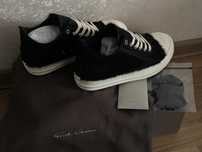 Rick Owens Low Pony Hair Ramones “Black”