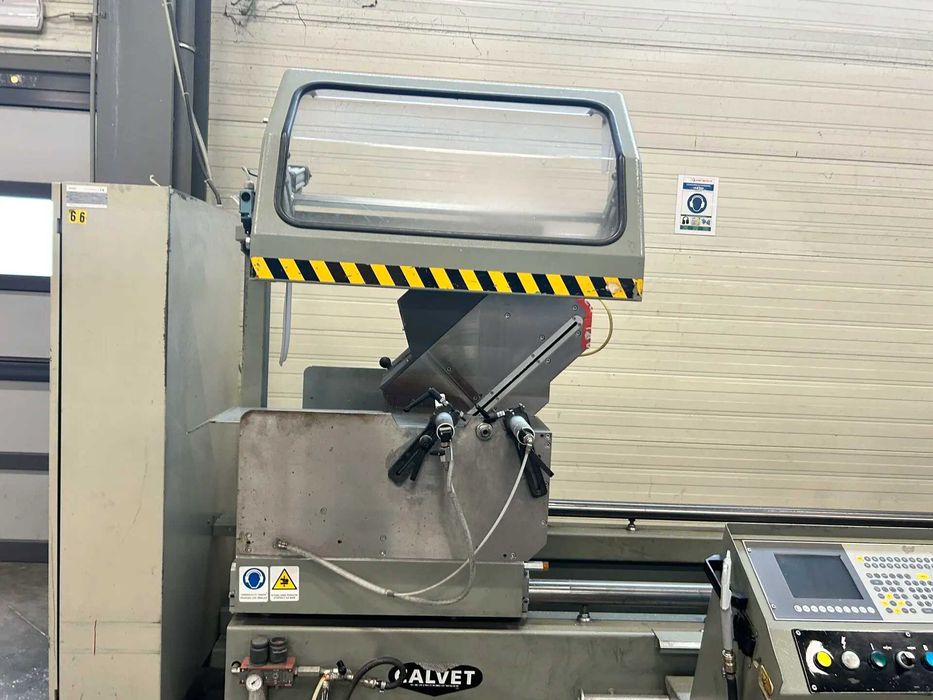 Maquina corte aluminio 2 cabeças emmegi