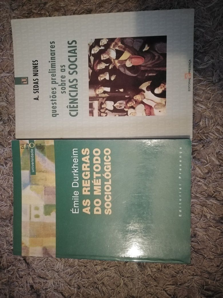 Livros de sociologia e ciências sociais