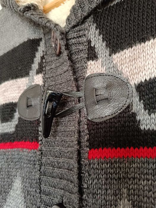 Sweter wełniany góralski vintage 38