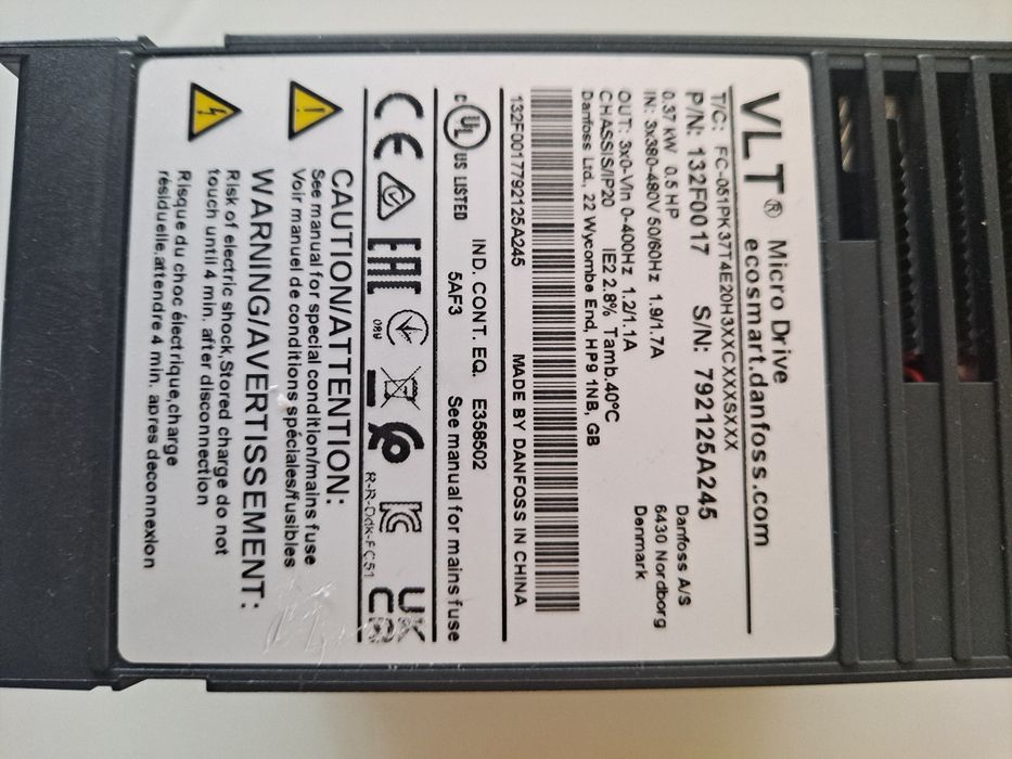 Sprzedam Falownik Danfoss NOWY