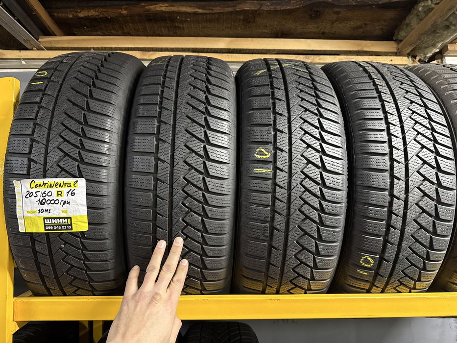 205/60 r16 Continental 4шт