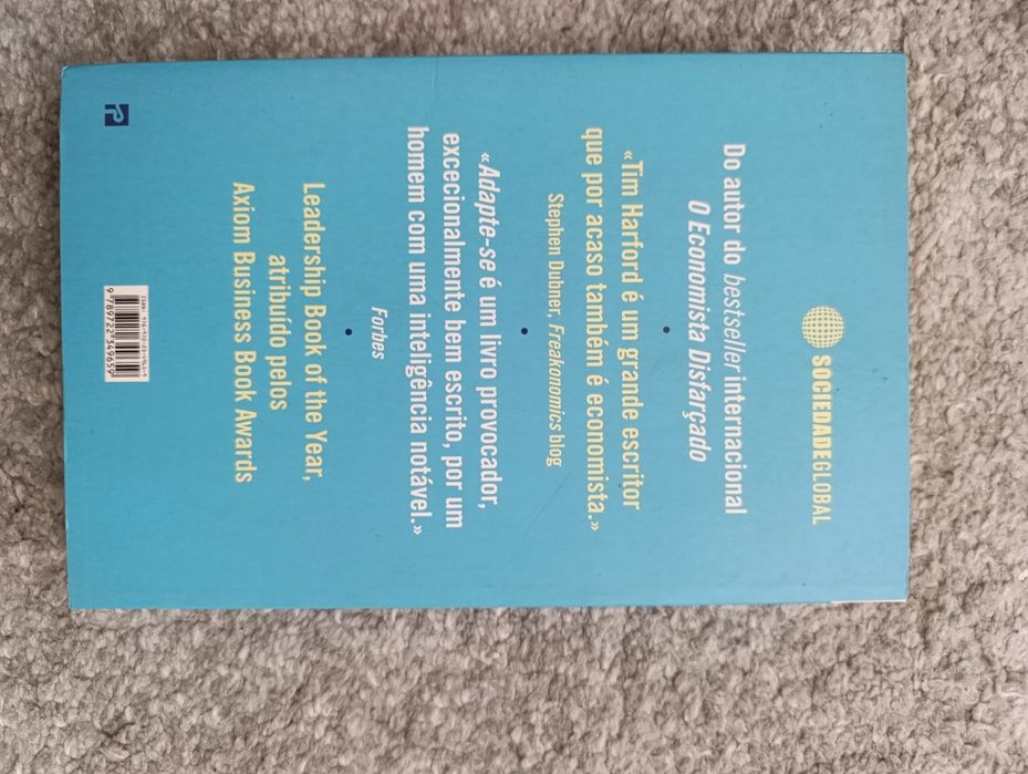 Adapte-se: O Sucesso Começa Sempre Pelo Fracasso (portes incluídos)