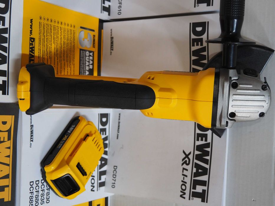 Komplet bateria 18v 3ah i szlifierka kątowa DEWALT DCG 412 zestaw