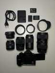 Canon m50 II+ 4 obiektywy canon/sigma