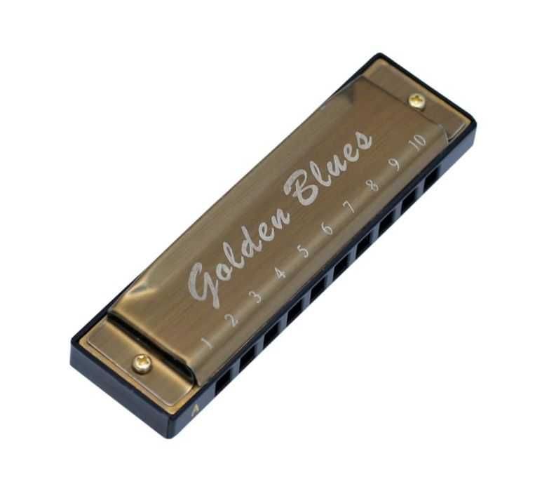 Harmonijka ustna diatoniczna Golden Blues ''G''