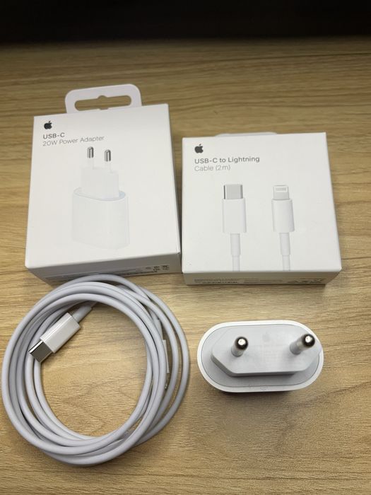 Nowa! Kostka do ładowania iPhone’a + Kabel 2m Apple