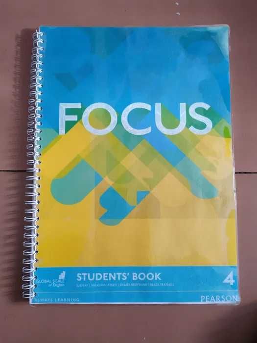 Полноценная книга для изучения английского языка Focus, уровень "B2"