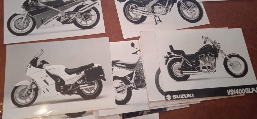 44 Fotos / Postais, Motas, 17,5x13