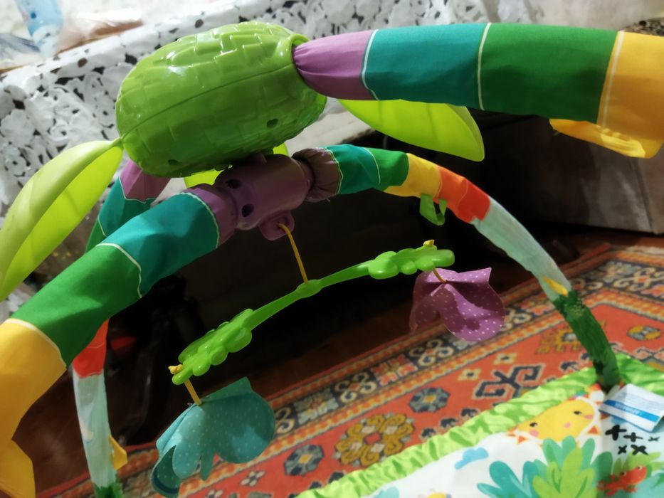 Розвиваючий килимок килим фішен прайс fisher-price фірмовий коврик