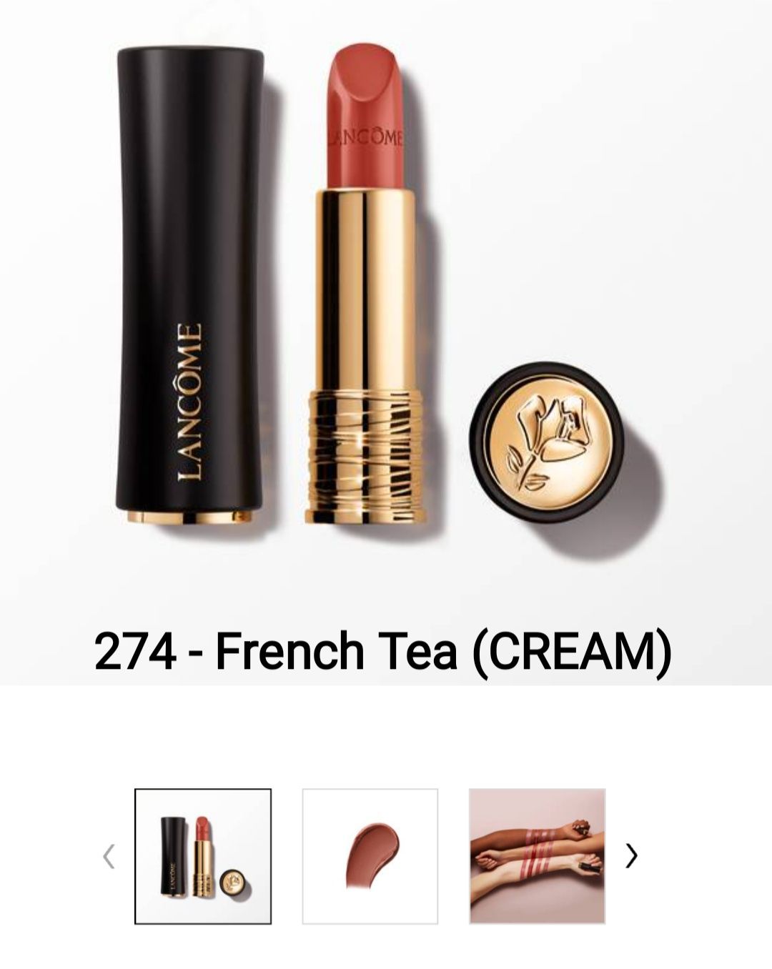 Lancome - zestaw 3 pomadek